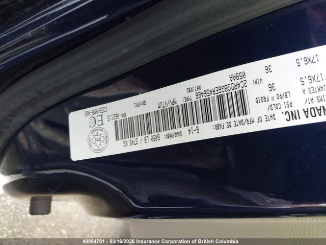 Aukcja sprzedaży 2014 Dodge Grand Caravan Se, vin: 2C4RDGBG6ER456466, numer aukcji: 40054781