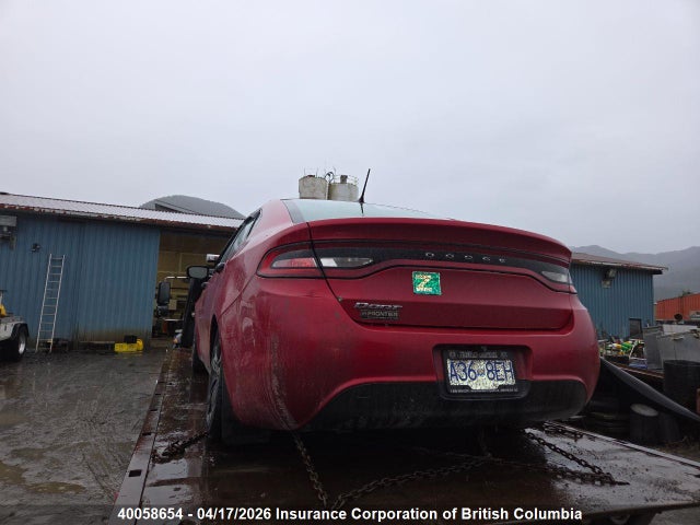 2013 Dodge Dart Se/aero მანქანა იყიდება აუქციონზე, vin: 1C3CDFAAXDD148607, აუქციონის ნომერი: 40058654