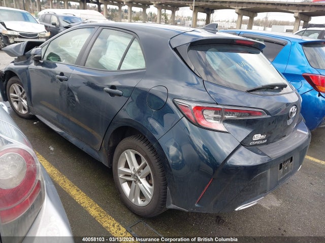 JTNK4RBE3K3036370 Toyota Corolla Se/xse
