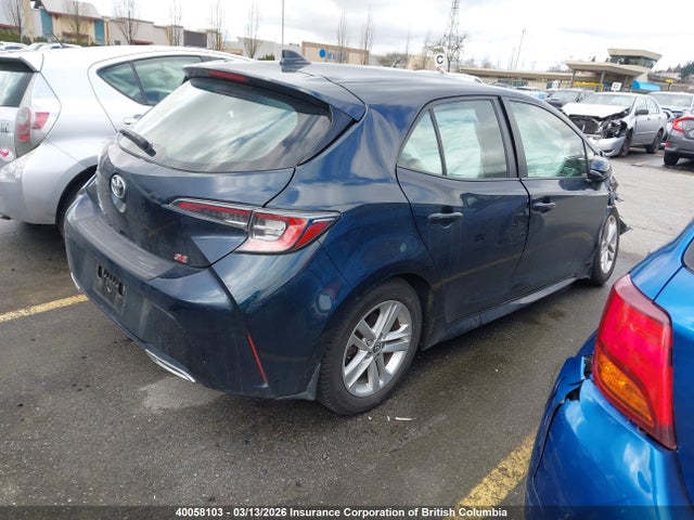 JTNK4RBE3K3036370 Toyota Corolla Se/xse