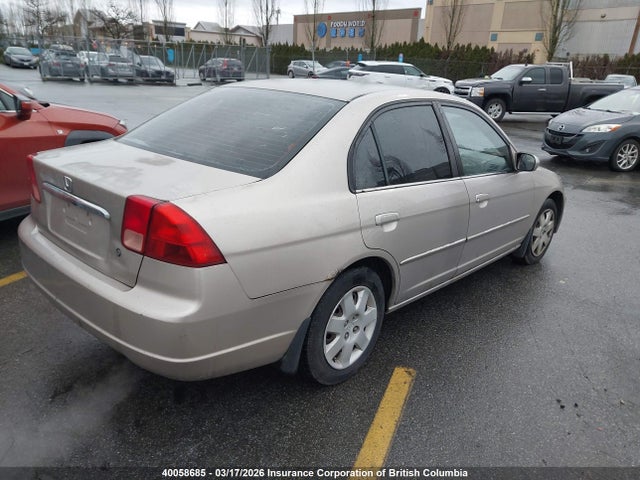 Продажа на аукционе авто 2002 Honda Civic, vin: 2HGES16872H926267, номер лота: 40058685