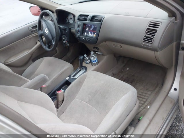 Продажа на аукционе авто 2002 Honda Civic, vin: 2HGES16872H926267, номер лота: 40058685