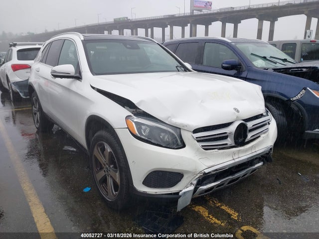 Auction sale of the 2019 Mercedes-benz Glc 300 4matic, vin: WDC0G4KB2KV185069, lot number: 40052727
