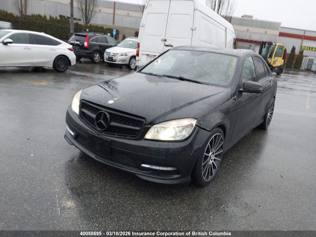 40058695 :رقم المزاد ، WDDGF8HB0AF402445 vin ، 2010 Mercedes-benz C 350 4matic مزاد بيع