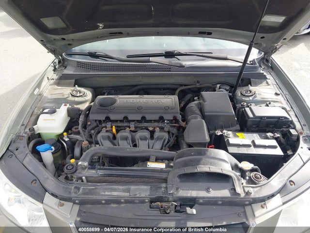 40058699 :رقم المزاد ، 5NPET46C69H447499 vin ، 2009 Hyundai Sonata Gls مزاد بيع