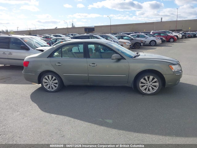 40058699 :رقم المزاد ، 5NPET46C69H447499 vin ، 2009 Hyundai Sonata Gls مزاد بيع