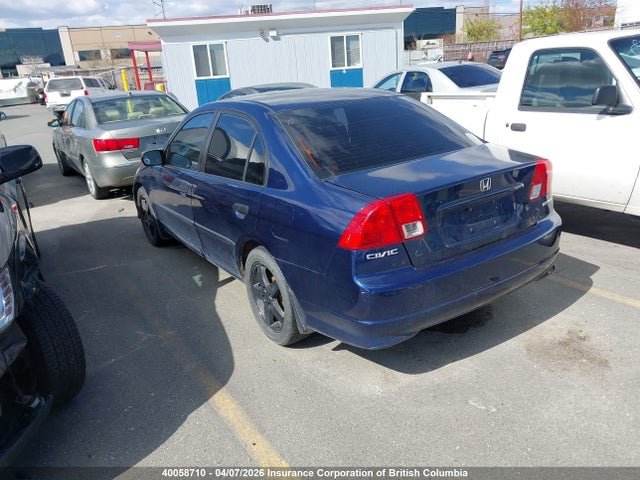 2004 Honda Civic მანქანა იყიდება აუქციონზე, vin: 2HGES163X4H925816, აუქციონის ნომერი: 40058710