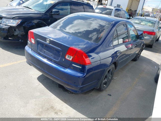 2004 Honda Civic მანქანა იყიდება აუქციონზე, vin: 2HGES163X4H925816, აუქციონის ნომერი: 40058710