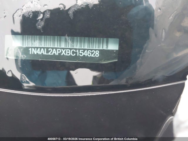 Aukcja sprzedaży 2011 Nissan Altima S, vin: 1N4AL2APXBC154628, numer aukcji: 40058713