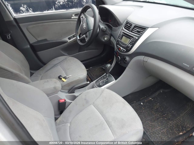Aukcja sprzedaży 2012 Hyundai Accent Gls/gs, vin: KMHCT4AE8CU186501, numer aukcji: 40056720