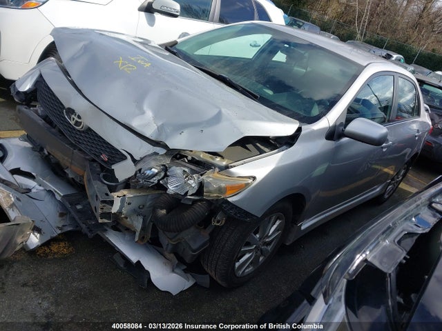 40058084 :رقم المزاد ، 2T1BU4EE3AC204730 vin ، 2010 Toyota Corolla S/le/xle مزاد بيع