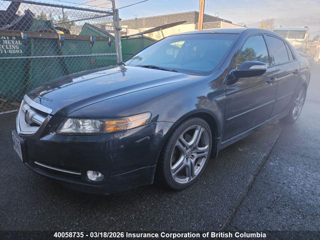 40058735 :رقم المزاد ، 19UUA66207A026372 vin ، 2007 Acura Tl مزاد بيع
