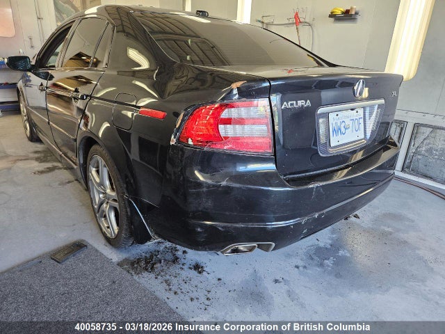 40058735 :رقم المزاد ، 19UUA66207A026372 vin ، 2007 Acura Tl مزاد بيع