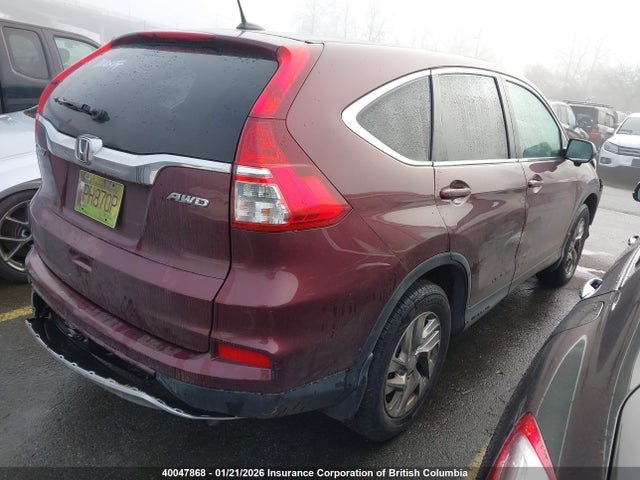 40047868 :رقم المزاد ، 2HKRM4H71GH129334 vin ، 2016 Honda Cr-v Exl مزاد بيع