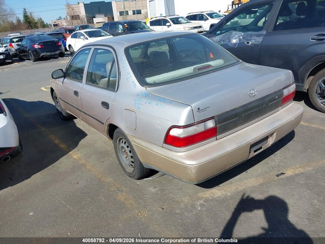 40058792 :رقم المزاد ، 2T1BA01E2TC147012 vin ، 1996 Toyota Corolla مزاد بيع