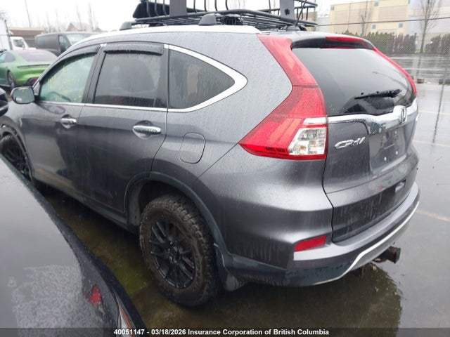 Продажа на аукционе авто 2016 Honda Cr-v Touring, vin: 5J6RM4H94GL800471, номер лота: 40051147