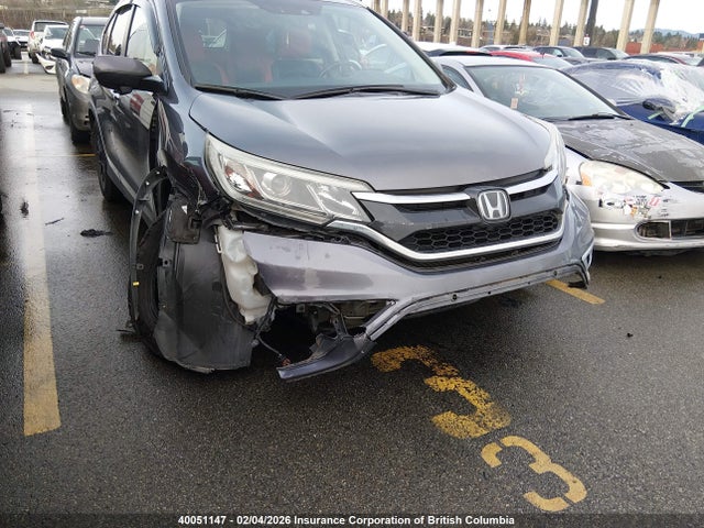 Продажа на аукционе авто 2016 Honda Cr-v Touring, vin: 5J6RM4H94GL800471, номер лота: 40051147
