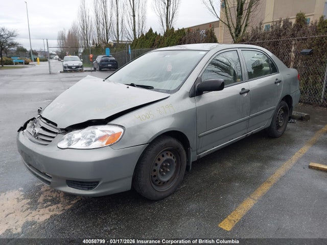 Aukcja sprzedaży 2004 Toyota Corolla Ce/le/s, vin: 2T1BR32E64C825108, numer aukcji: 40058799