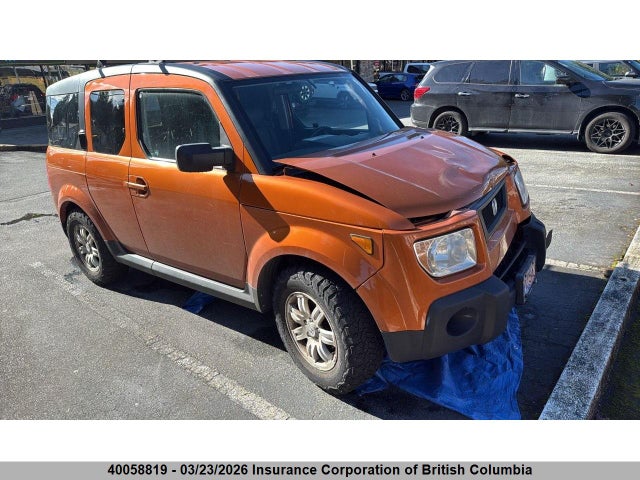 40058819 :رقم المزاد ، 5J6YH27796L800579 vin ، 2006 Honda Element Ex مزاد بيع