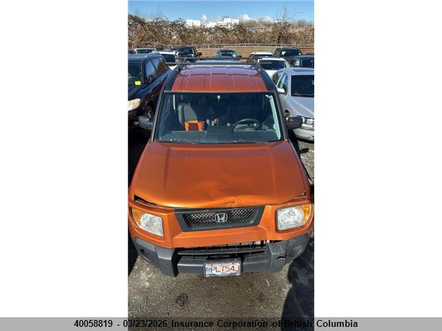 40058819 :رقم المزاد ، 5J6YH27796L800579 vin ، 2006 Honda Element Ex مزاد بيع