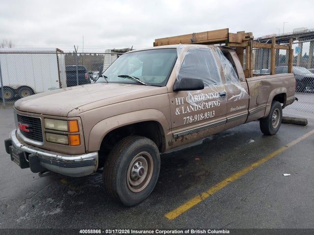 1996 Gmc Sierra მანქანა იყიდება აუქციონზე, vin: 1GTGK29F4TE549669, აუქციონის ნომერი: 40058866