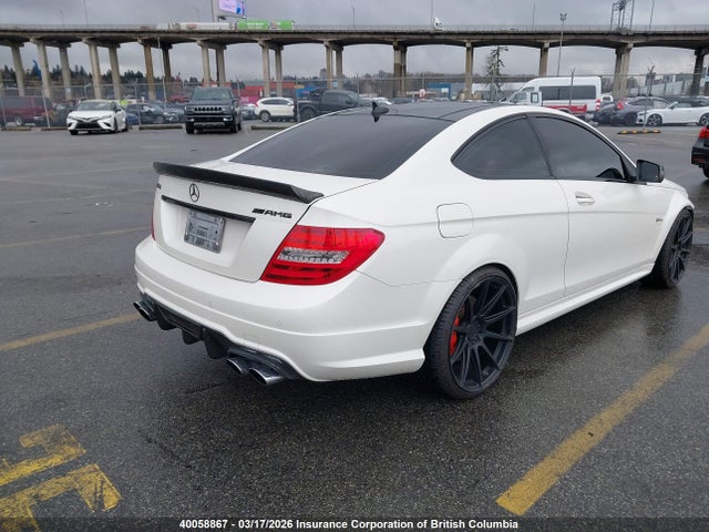 40058867 :رقم المزاد ، WDDGJ7HBXCF820412 vin ، 2012 Mercedes-benz C 63 Amg مزاد بيع