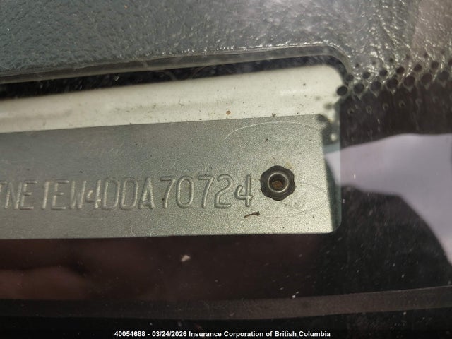 40054688 :رقم المزاد ، 1FTNE1EW4DDA70724 vin ، 2013 Ford Econoline E150 Van مزاد بيع