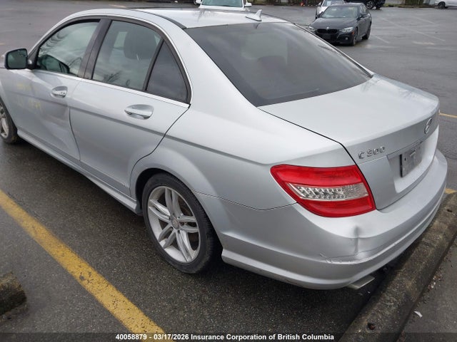 40058879 :رقم المزاد ، WDDGF81X68F088767 vin ، 2008 Mercedes-benz C 300 4matic مزاد بيع