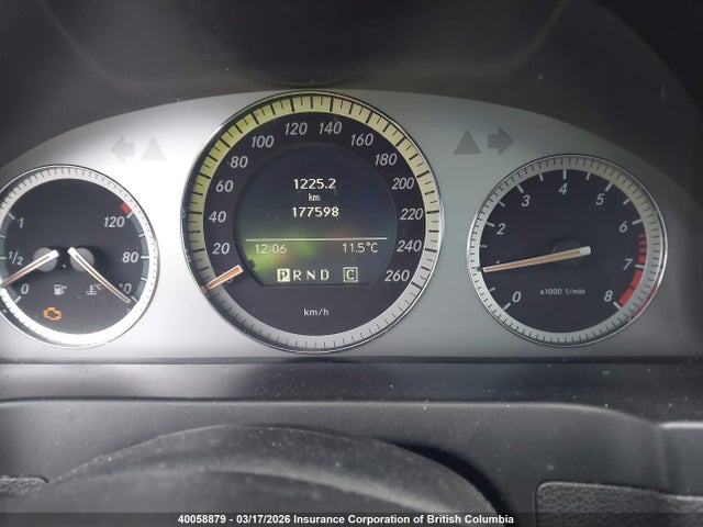 40058879 :رقم المزاد ، WDDGF81X68F088767 vin ، 2008 Mercedes-benz C 300 4matic مزاد بيع