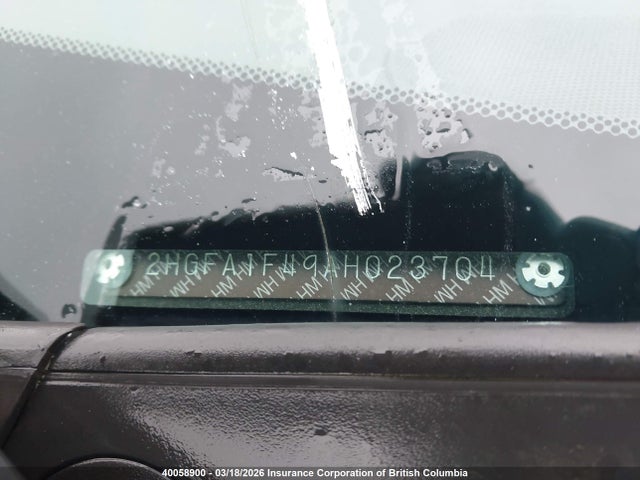2010 Honda Civic მანქანა იყიდება აუქციონზე, vin: 2HGFA1F49AH023704, აუქციონის ნომერი: 40058900