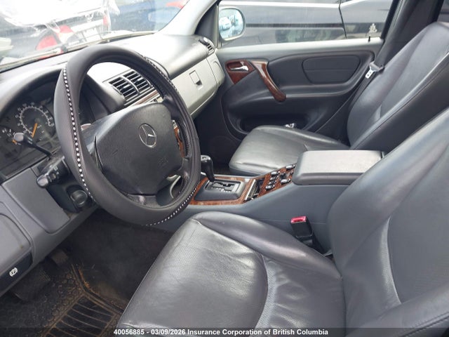 40056885 :رقم المزاد ، 4JGAB54E1XA088221 vin ، 1999 Mercedes-benz Ml 320 مزاد بيع