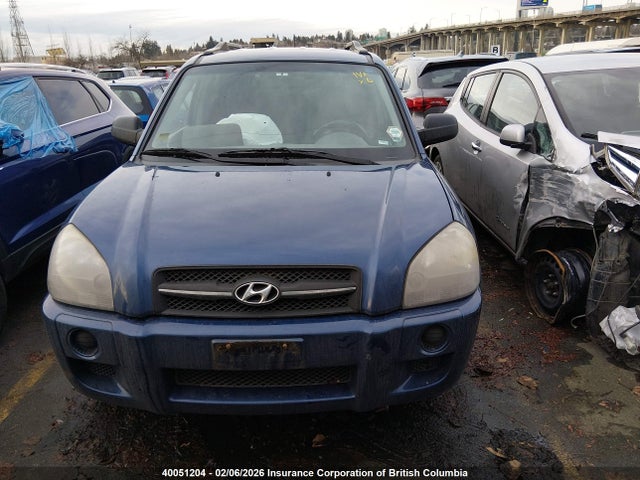 Продажа на аукционе авто 2006 Hyundai Tucson Gl, vin: KM8JM12B56U291895, номер лота: 40051204