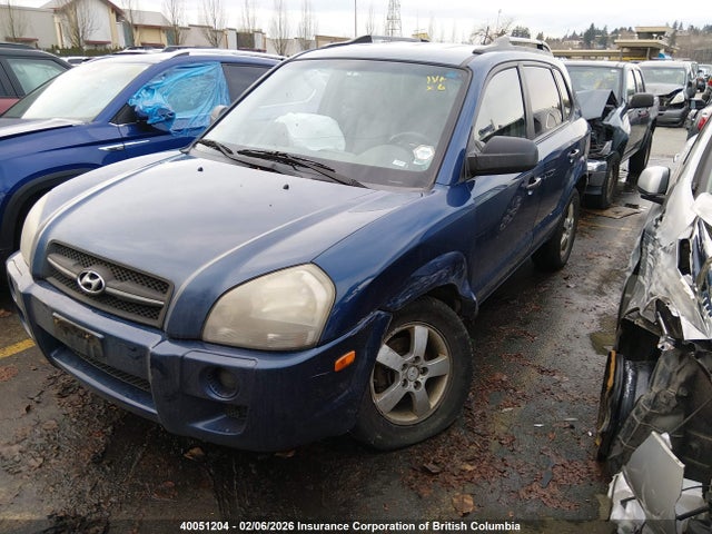 Продажа на аукционе авто 2006 Hyundai Tucson Gl, vin: KM8JM12B56U291895, номер лота: 40051204