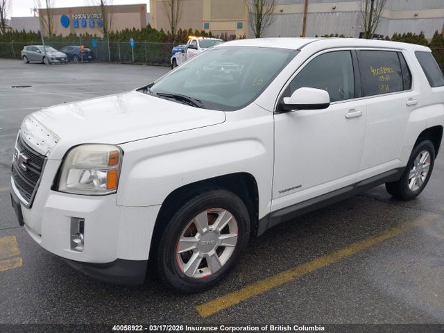 Aukcja sprzedaży 2011 Gmc Terrain Sle, vin: 2CTFLRECXB6350906, numer aukcji: 40058922