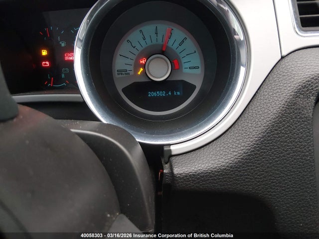 40058303 :رقم المزاد ، 1ZVBP8AM7C5219899 vin ، 2012 Ford Mustang مزاد بيع