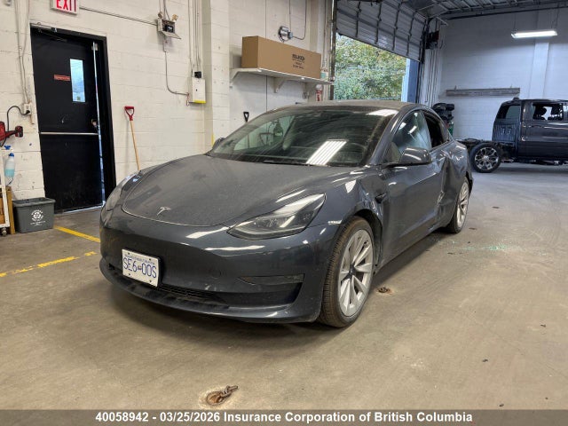 Продаж на аукціоні авто 2022 Tesla Model 3, vin: 5YJ3E1EB5NF333494, номер лоту: 40058942
