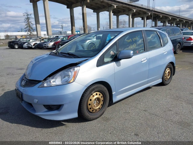 2009 Honda Fit მანქანა იყიდება აუქციონზე, vin: JHMGE88869S810760, აუქციონის ნომერი: 40058943