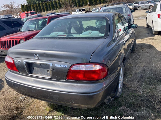 2001 Mazda 626 მანქანა იყიდება აუქციონზე, vin: 1YVGF22D015210363, აუქციონის ნომერი: 40058973