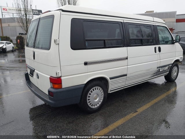 40058974 :رقم المزاد ، WV1EG0705VH105283 vin ، 1997 Volkswagen Eurovan Transporter مزاد بيع