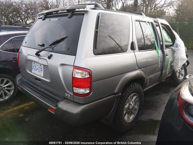 1999 Nissan Pathfinder Le/se/xe მანქანა იყიდება აუქციონზე, vin: JN8AR07YXXW376089, აუქციონის ნომერი: 40051751