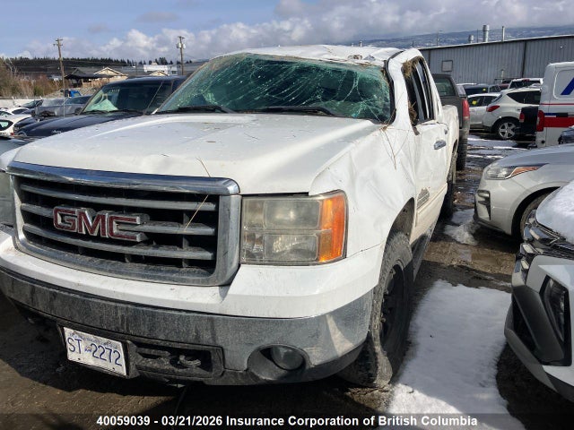 2012 Gmc Sierra 1500 Sl მანქანა იყიდება აუქციონზე, vin: 3GTP2UEA8CG113969, აუქციონის ნომერი: 40059039