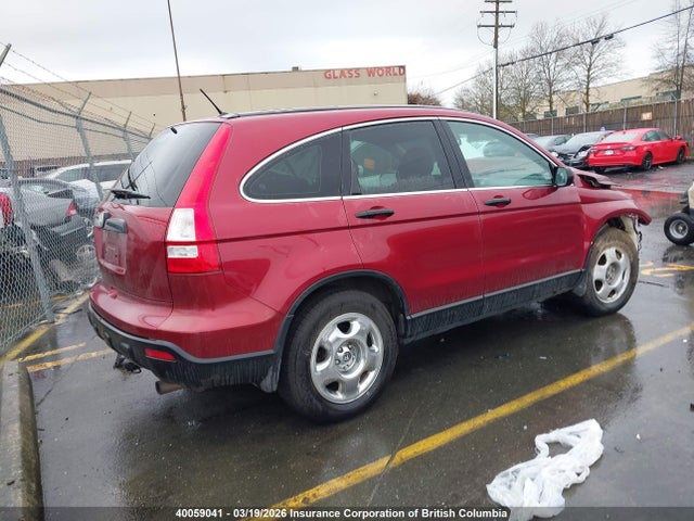 40059041 :رقم المزاد ، 5J6RE38347L800747 vin ، 2007 Honda Cr-v مزاد بيع