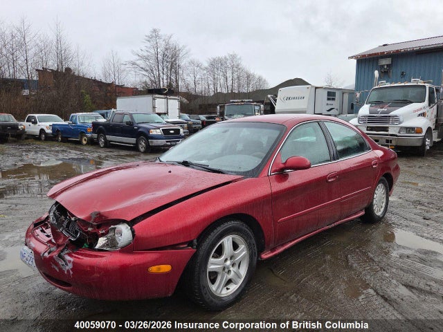 1998 Mercury Sable მანქანა იყიდება აუქციონზე, vin: 1MEFM50U9WG642696, აუქციონის ნომერი: 40059070