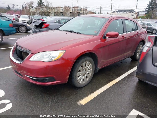 40059075 :رقم المزاد ، 1C3CCBAB4CN201296 vin ، 2012 Chrysler 200 مزاد بيع