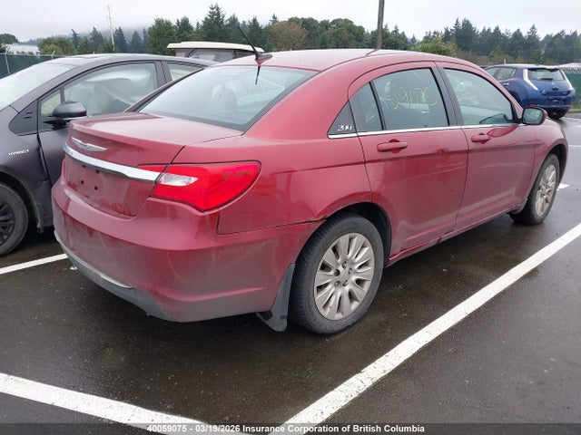 40059075 :رقم المزاد ، 1C3CCBAB4CN201296 vin ، 2012 Chrysler 200 مزاد بيع