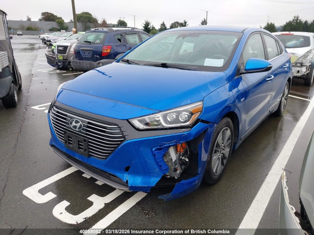 Продажа на аукционе авто 2018 Hyundai Ioniq, vin: KMHC75LD7JU061405, номер лота: 40059082