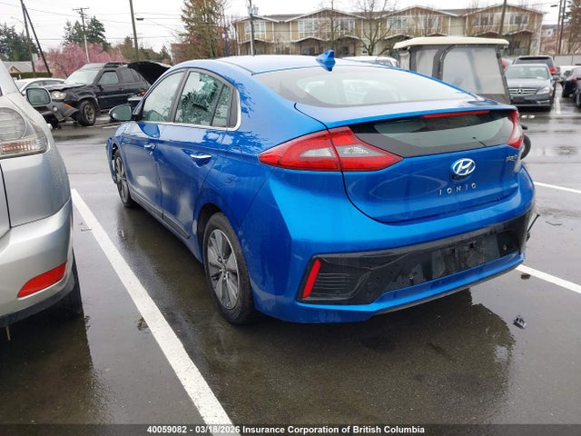 Продажа на аукционе авто 2018 Hyundai Ioniq, vin: KMHC75LD7JU061405, номер лота: 40059082