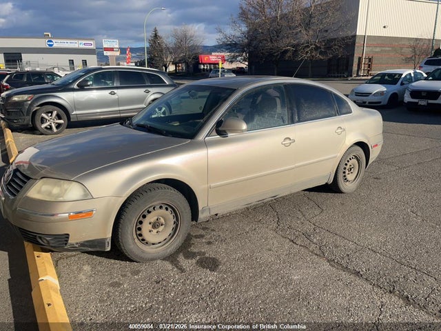 40059084 :رقم المزاد ، WVWPD63B74P156309 vin ، 2004 Volkswagen Passat Gls مزاد بيع