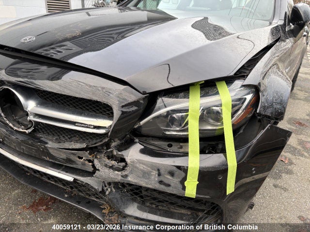 40059121 :رقم المزاد ، WDDWJ8HB4JF620169 vin ، 2018 Mercedes-benz C 63 Amg-s مزاد بيع