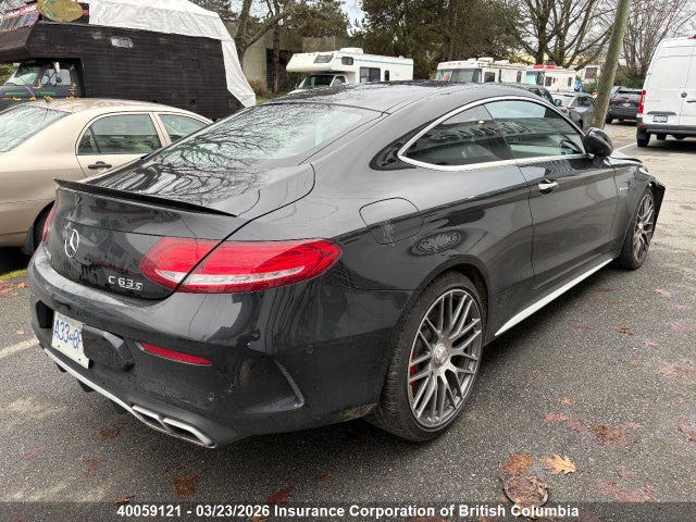 40059121 :رقم المزاد ، WDDWJ8HB4JF620169 vin ، 2018 Mercedes-benz C 63 Amg-s مزاد بيع